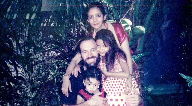 Old photos of Isha Sharvani and her family